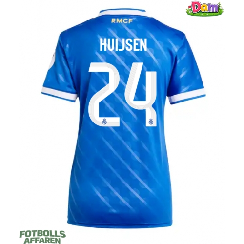 Real Madrid Dean Huijsen #24 Tredje Tröja Kvinnor 2025-26 Kortärmad